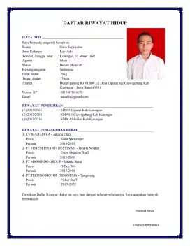 MENCARI PEKERJAAN OFFICE BOY, CLEANING SERVICE DLL