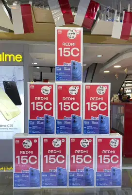 REDMI 15C TERBARU BERGARANSI RESMI