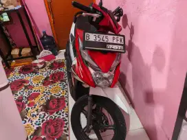 Dijual cepat Honda Beat tahun 2018 kondisi bagus bebas banjir