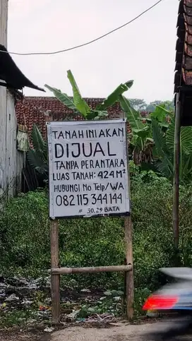 Jual Tanah Strategis untuk Usaha