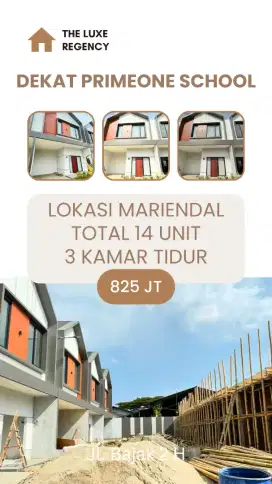 RUMAH ELIT SIAP HUNI LOKASI JL. BAJAK 2
