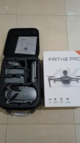 Drone C-Fly Faith 2 Pro 4K GPS – Mulus, Fullset + 2 Baterai