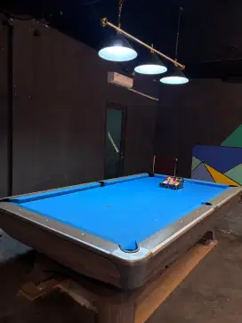 MEJA BILLIARD 9FT LOKAL LIKE NEW