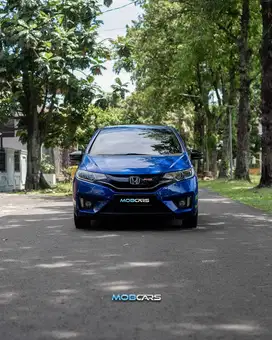 CASH TERMURAH HONDA JAZZ RS 1.5 CVT (GK5) 2015 BIRU MOBCARS