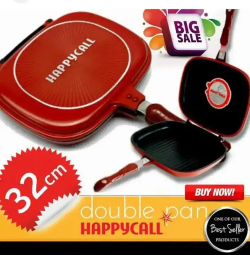 Teflon Double Pan merk Happy Call
