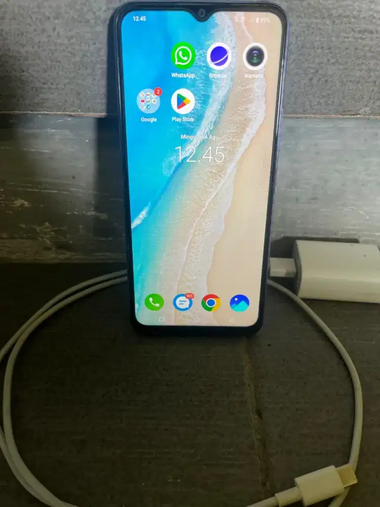 Vivo Y17S warna ungu