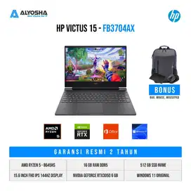 HP VICTUS 15 FB3704AX RYZEN 5 8645HS 16GB DDR5 SSD 512GB RTX3050 6GB 1