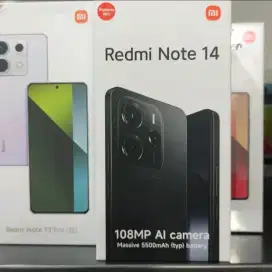 Murah xiaomi Redmi Note 14 8/128 resmi, bs TT
