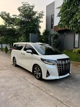 alphard 2018 G atpm KM 45rb