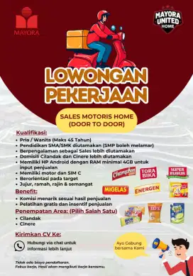 LOWONGAN SALES MAYORA