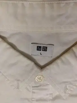 Kemeja Putih Lengan pendek Uniqlo Original