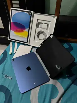 iPad Gen 11 Blue 128gb Wifi Only iBox PA/A Garansi ON NEGO