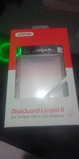 Enclosure (Casing) Hardisk Laptop 2,5inch SATA3 UNITEK DiskGuard Lipid