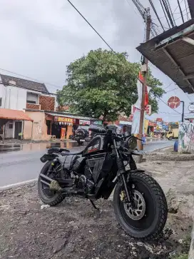 Jual motor custom basic Byson