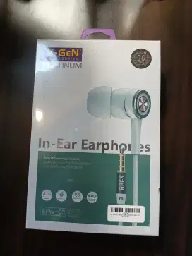 Earphone V-GeN EPW-03 Premium Wired Handsfree Clear Sound Extra Bass