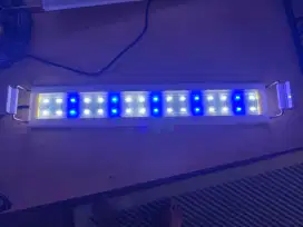 Lampu gantung akuarium 40cm 2 warna