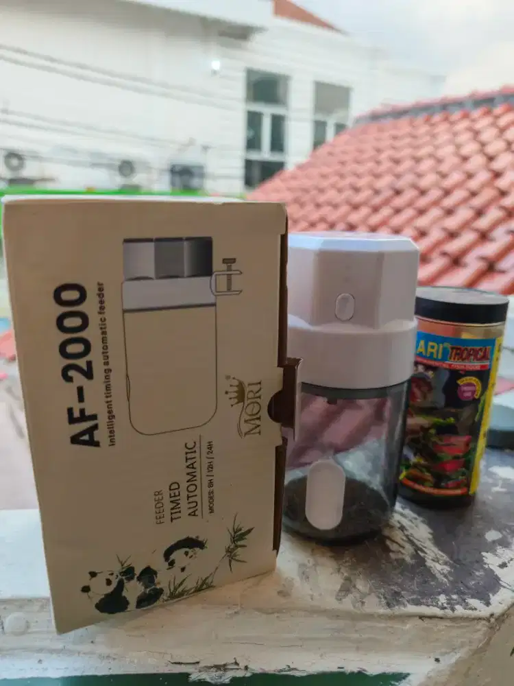 AF2000 pakan ikan hias otomatis automatic fish feeder