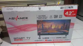 Tv LED advance android digital 42inchi likenew