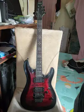 Gitar listrik Schecter Demon 6 R Custom HQ (jarang pakai)