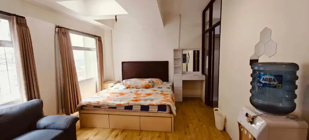 Apartement Grand Asia Afrika Bandung Full Furnished Studio Premium