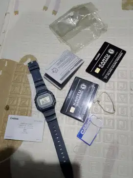 jam casio w218h original like new
