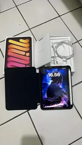 ipad mini 7 128gb WIFI Only, fullset, mulus no minus jual BU