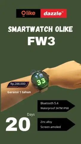 Smartwatch Olike FW3 amoled