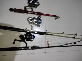 Joran pancing 3 set.