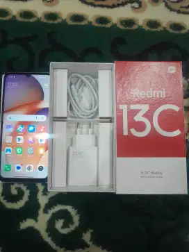 Jual hp redmi 13c ram 8/256 NFC, (FULLSET)