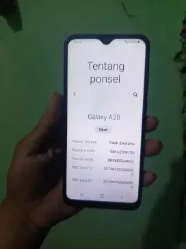 Samsung a20 ram 3/32 Batangan aja