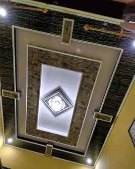 Partisi Jasa Tukang Pasang Wall Moulding Sekat Plafon PVC GRC Gypsum