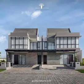 Rumah Graha Natura Lily sebelah Rustic market surbaya barat intiland