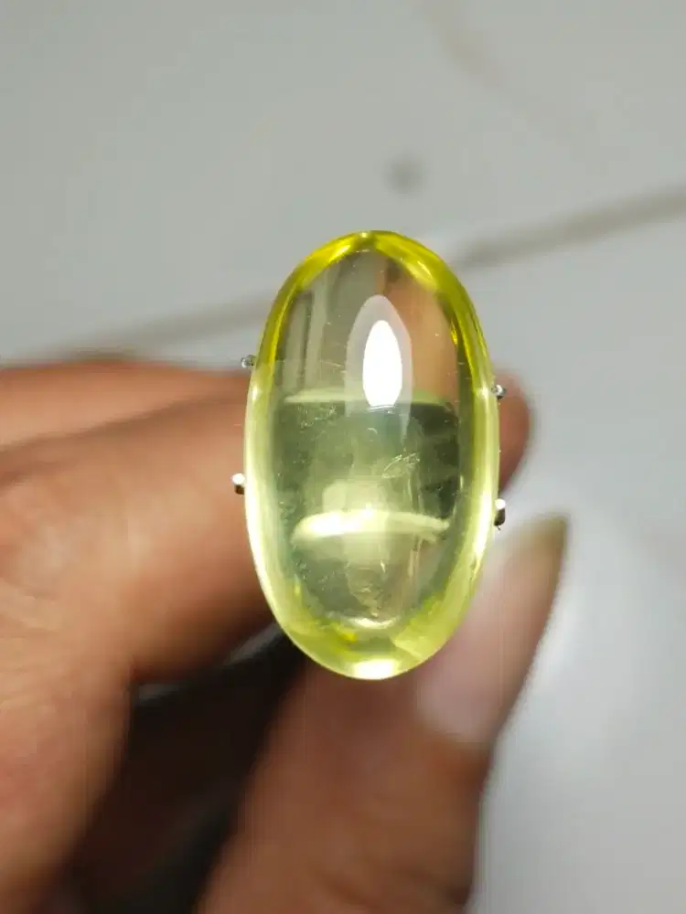 Natural Yellow Citrine 16.35 Ct Unik