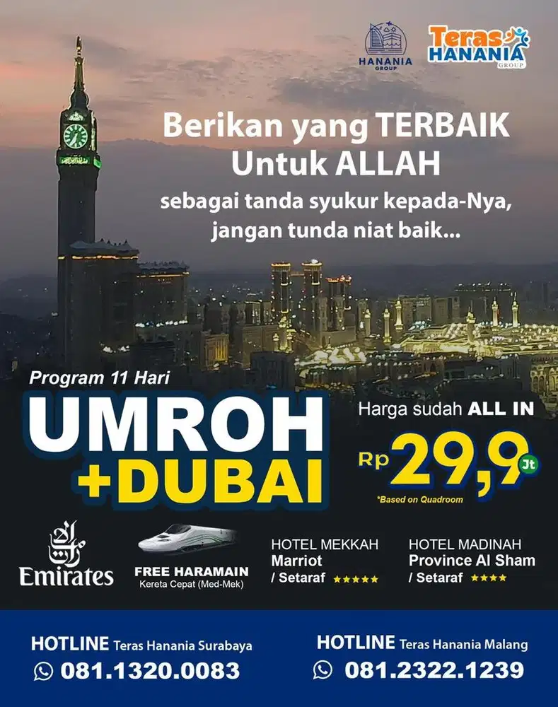 UMROH Plus Dubai