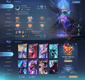 Akun Mobile Legend Sultan Ex-Midlaner