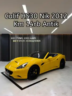 Ferrari California HS30 Convertible 2013 Kuning B2273SXV Nik 2012