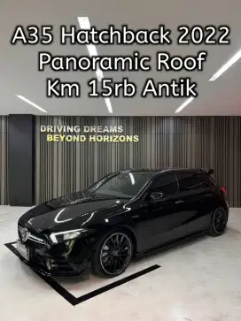 Mercedes Benz A35 AMG 2022 Hitam Mercy B268ES Km15rb Nik 2020