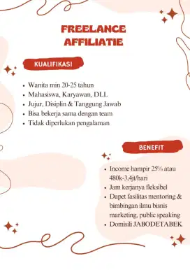 freelance affiliate
