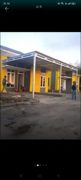 Atap kanopi dari bahan baja ringan