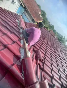 Tukang atap bocor tukang talang air tukang pelavon renovasi rumah cat