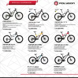 SEPEDA POLYGON BISA DICICIL DISINI MODAL KTP AJA YA KAK