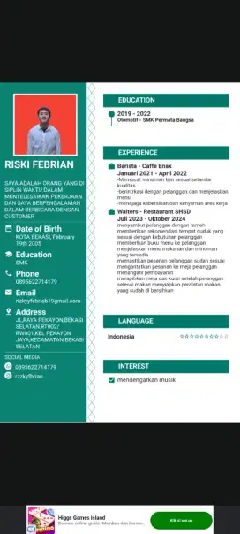 Mencari pekerjaan