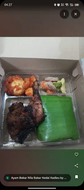 Nasi box dimasaking catering