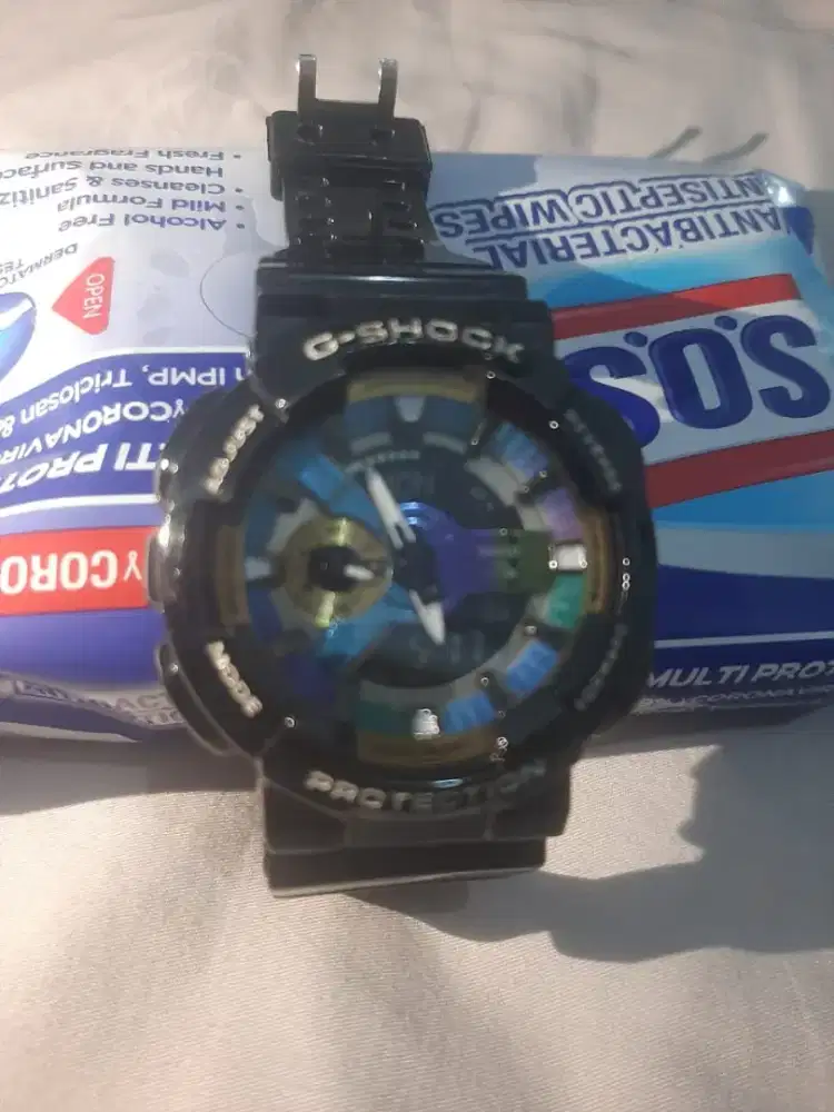 Jam G-Shock limited edition bahan metal bezzel