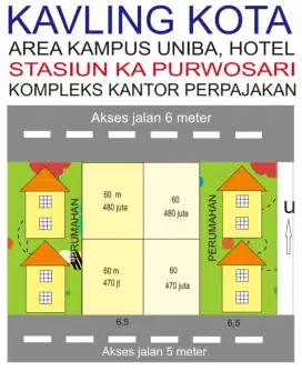 Tanah Kavling Tengah Kota Solo