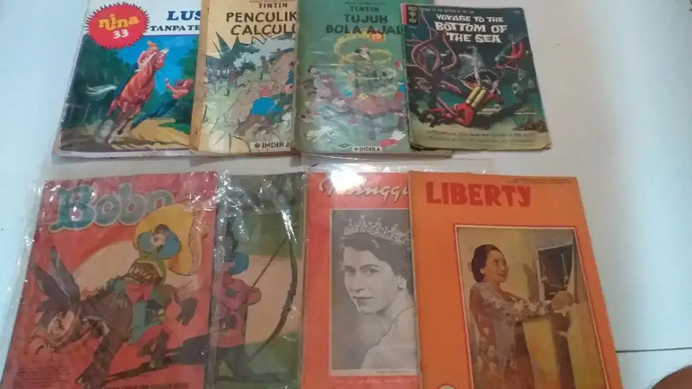 Jual aneka majalah komik Jadul