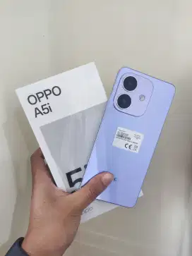 Oppo a5i ram 4/128 second
