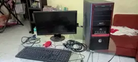 Di jual komputer accer 14 inc , hardware merk Samsung