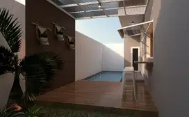 villa rumah dijual di kota batu malang atas wisata BNS