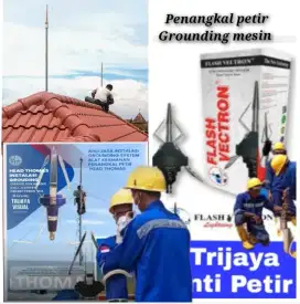 Spesialis ahli jasa pasang penangkal petir serpong BSD ciputat